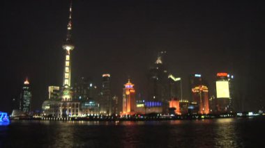 Shanghai Skyline at Night